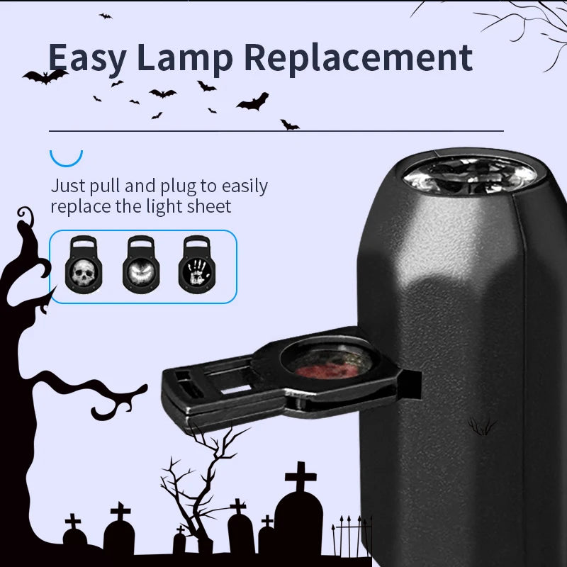 Halloween USB Projection Light