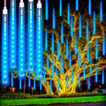 Outdoor LED Meteor Shower Lights Falling Rain Drop Fairy String Light Waterproof for Christmas Party Garden Holiday Decorations