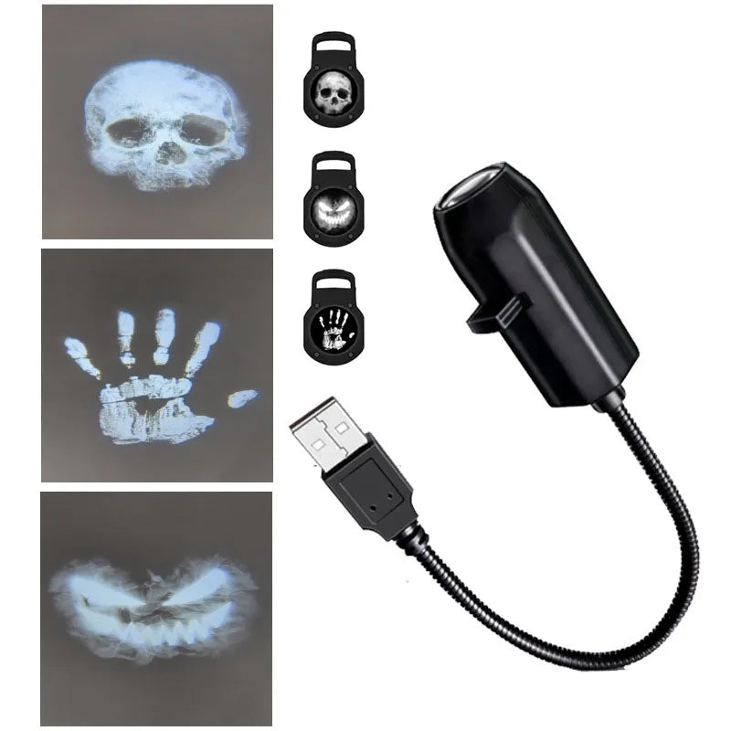 Halloween USB Projection Light
