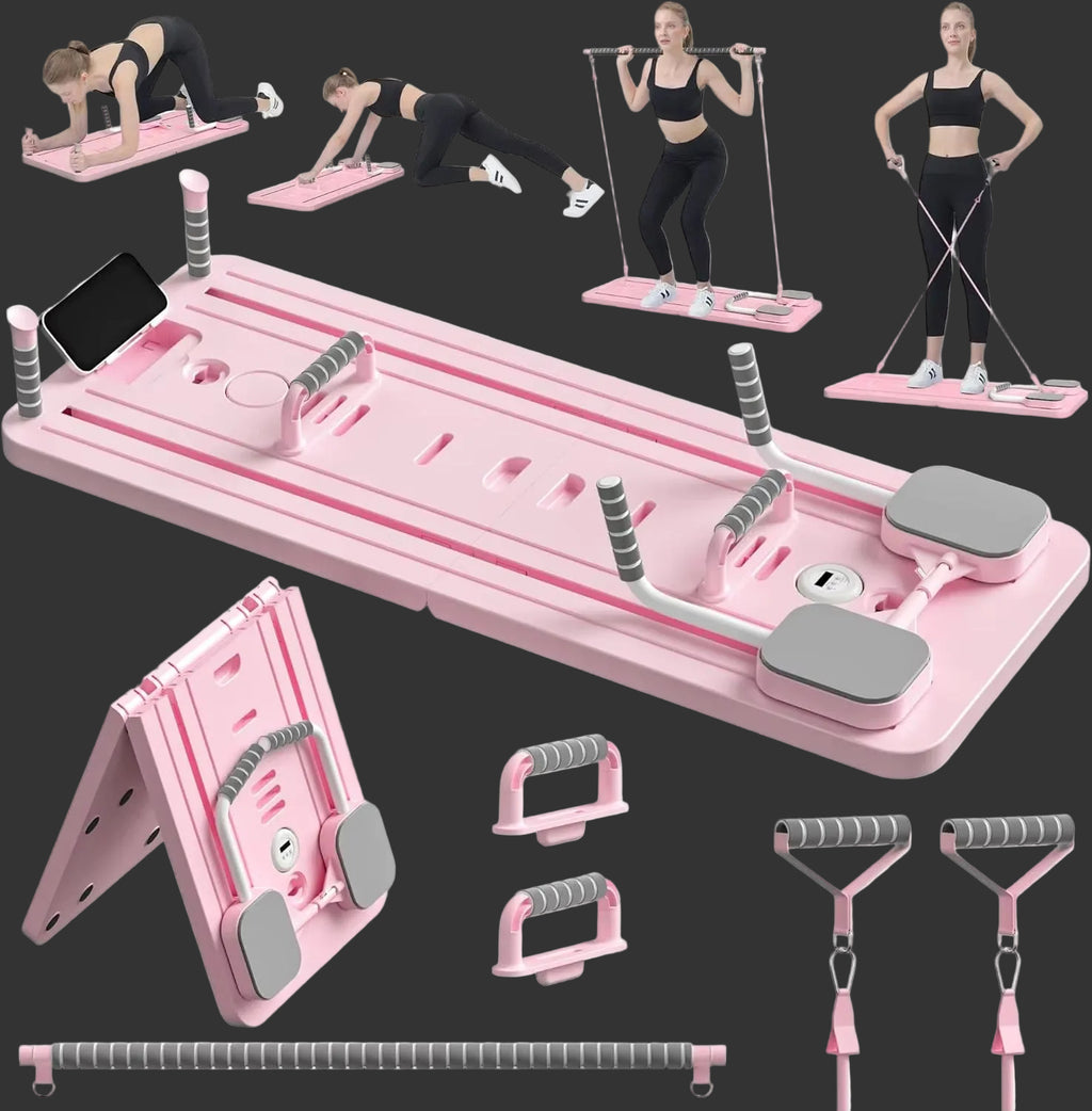Multifunctional Fitness Board Pilates Reformer Abdominal Board Push up Plate Board Ab Board Fitness Core Workout Equipment