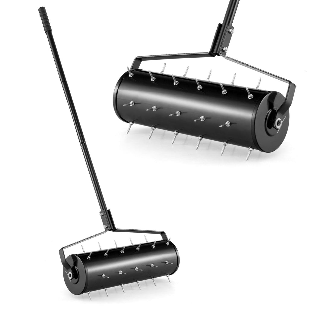 Rolling Spike Lawn Aerator with Detachable Handle — 18 or 21 Inch