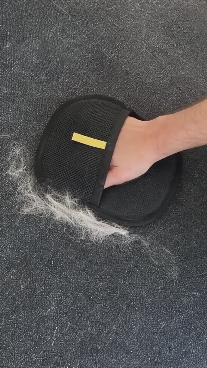 Reusable Pet Hair Remover Mitt for Furniture & Clothes